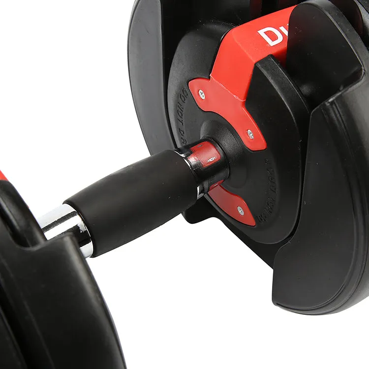 52.5LB Weights Gym Fitness Training Adjustable Dumbbell Set