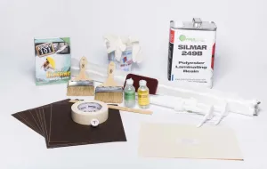 Beginner Surfboard Fiberglassing Kit with Polyester Resin