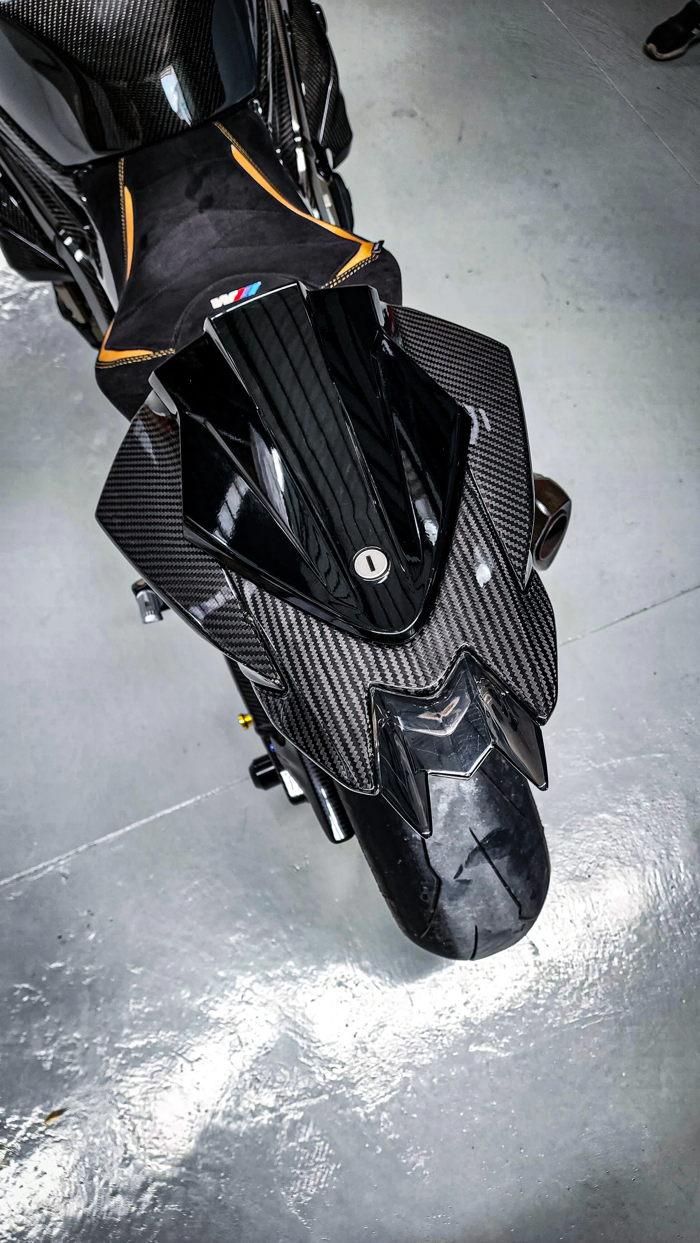 BMW S1000RR S1000R Carbon Fiber Tail Light Cover
