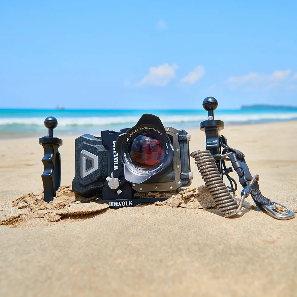 Diving Equipment Coil Lanyard for Seatouch 4 Max underwater housing, safeguard your underwater photography equipment