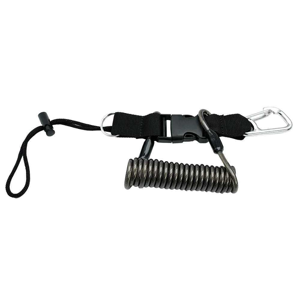 Diving Equipment Coil Lanyard for Seatouch 4 Max underwater housing, safeguard your underwater photography equipment