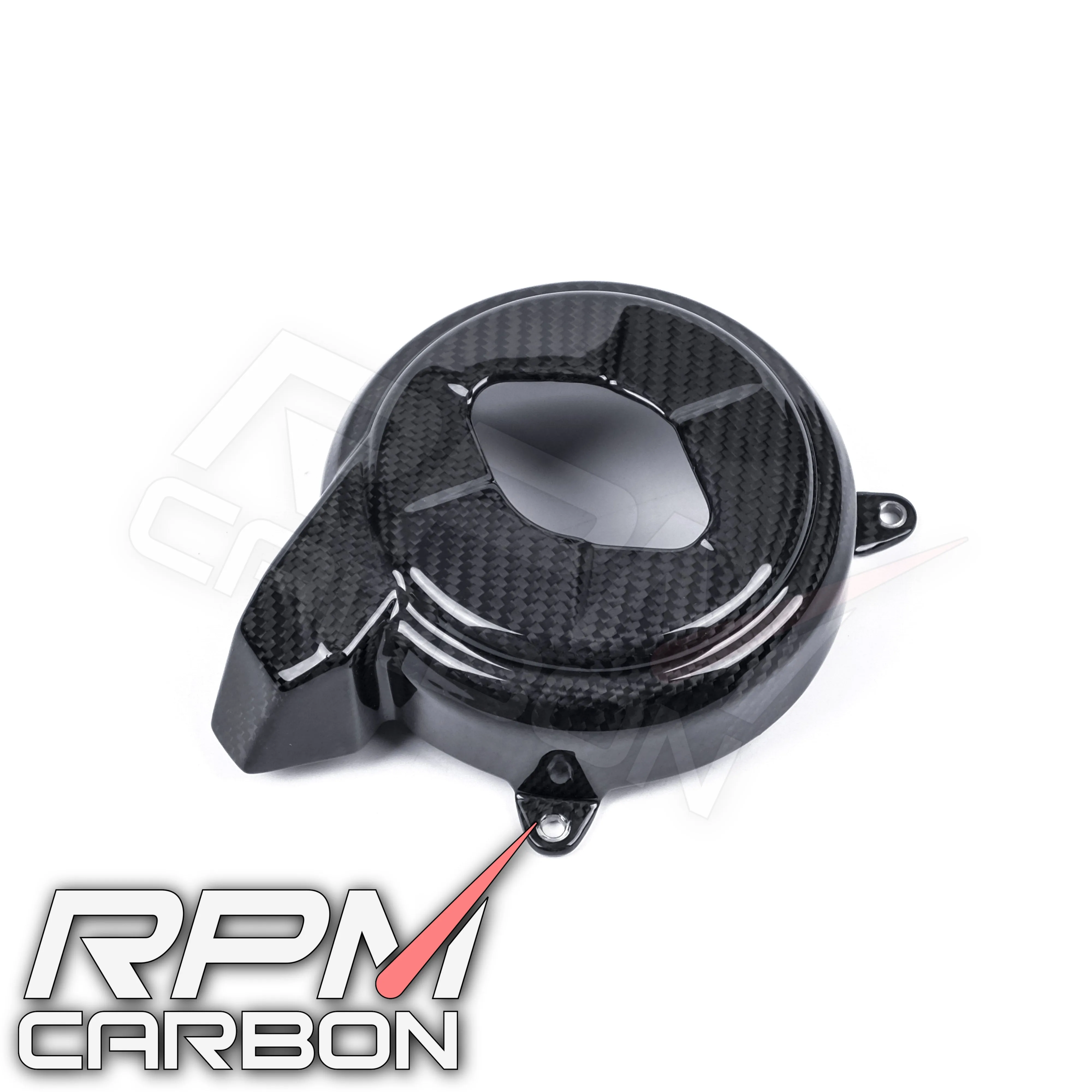 Ducati Streetfighter V4 Carbon Fiber Engine Cover #4
