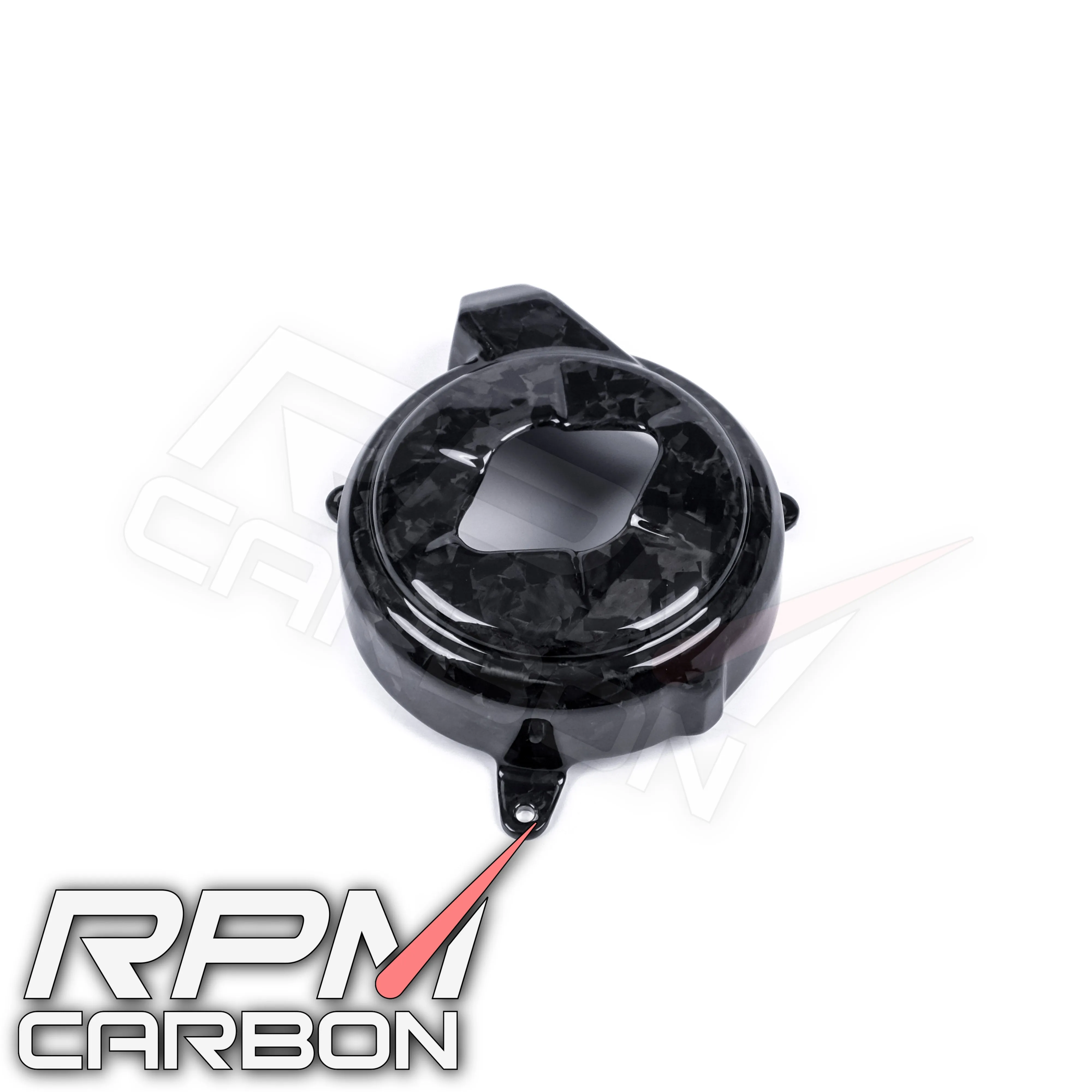 Ducati Streetfighter V4 Carbon Fiber Engine Cover #4