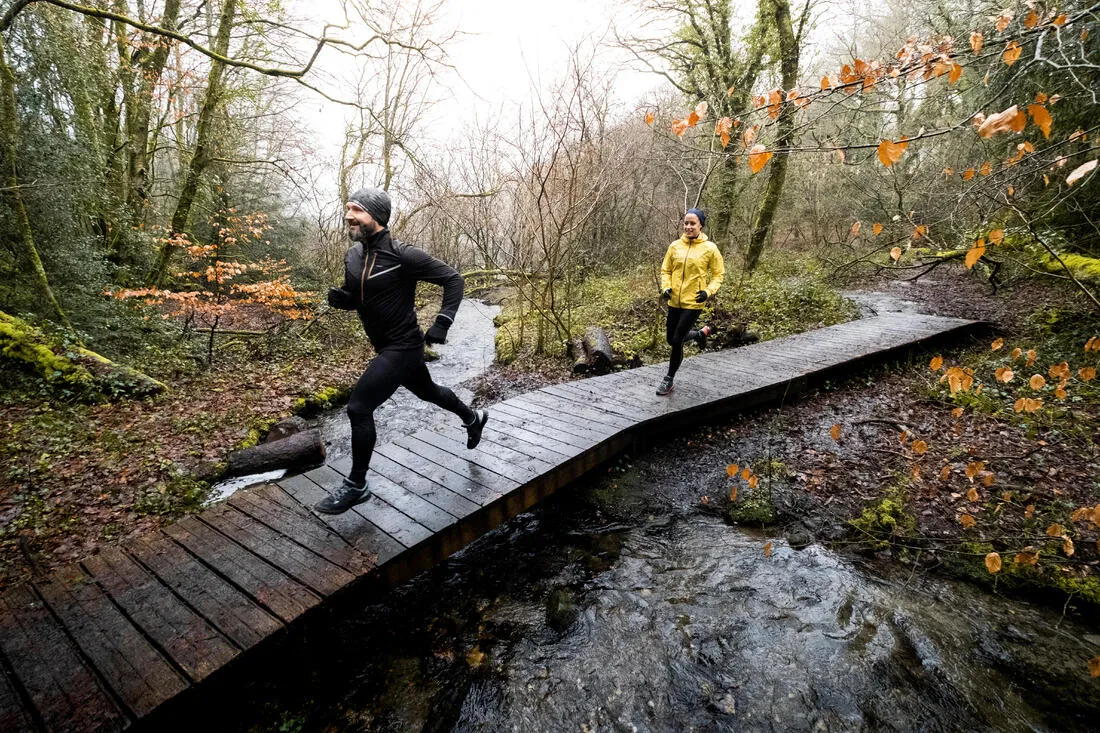 Evadict Women's Trail Running Emboss Leggings