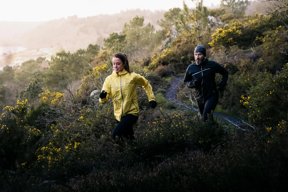 Evadict Women's Trail Running Emboss Leggings