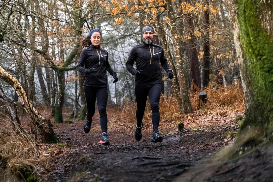 Evadict Women's Trail Running Emboss Leggings