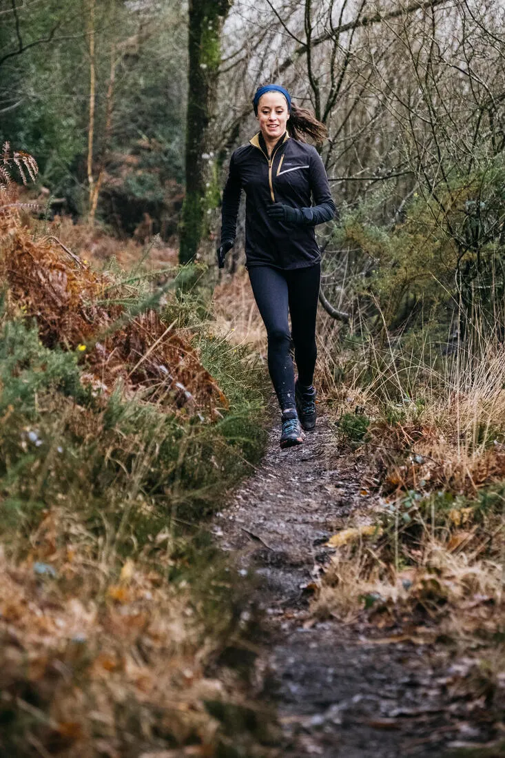 Evadict Women's Trail Running Emboss Leggings