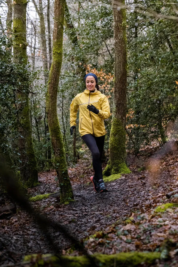 Evadict Women's Trail Running Emboss Leggings
