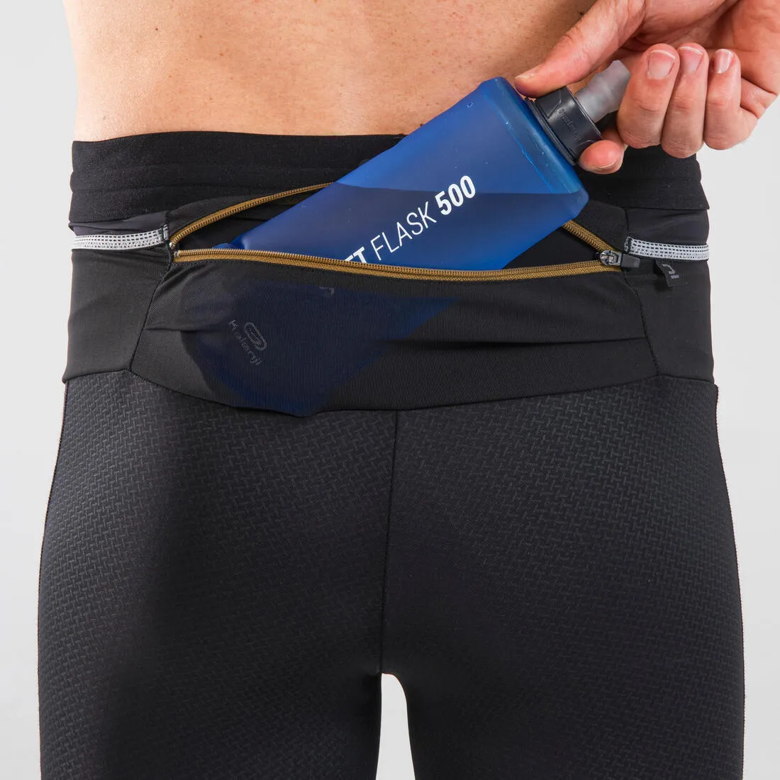 Men's Trail Running Long Leggings Emboss