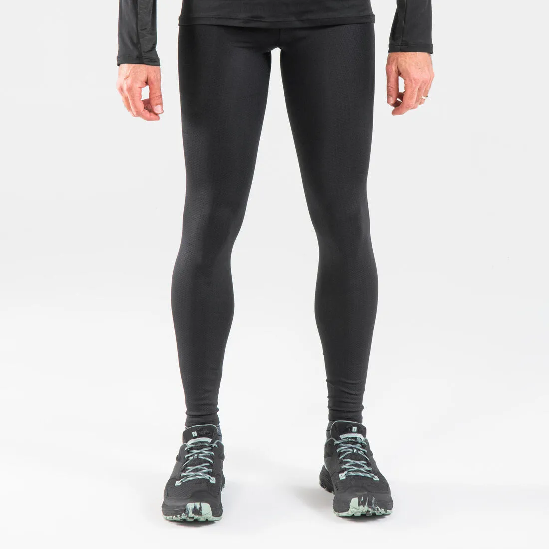 Men's Trail Running Long Leggings Emboss
