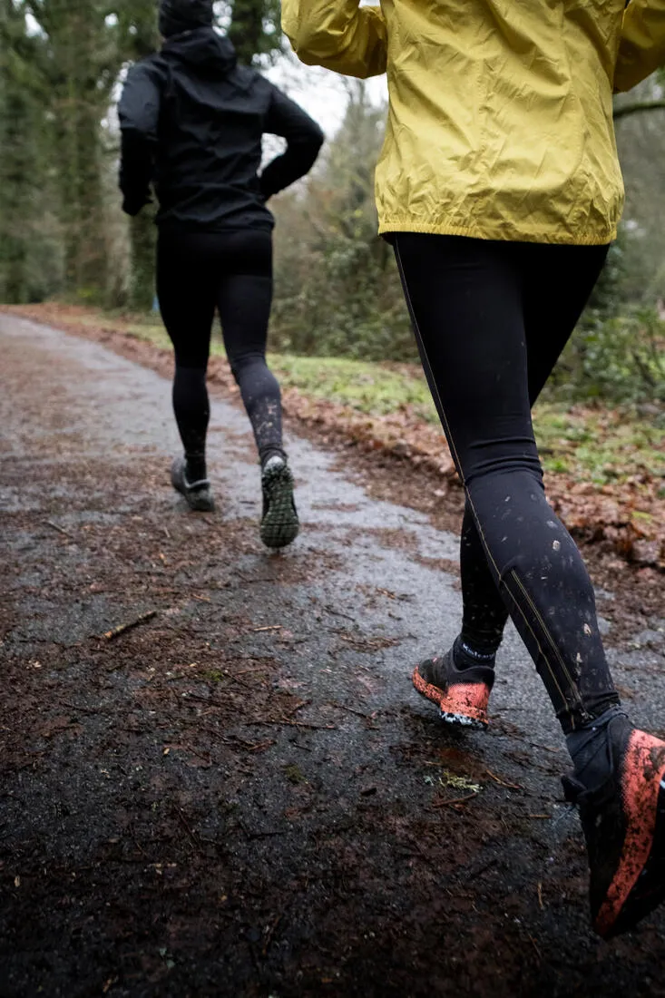 Men's Trail Running Long Leggings Emboss