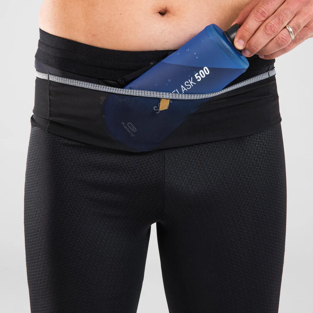 Men's Trail Running Long Leggings Emboss
