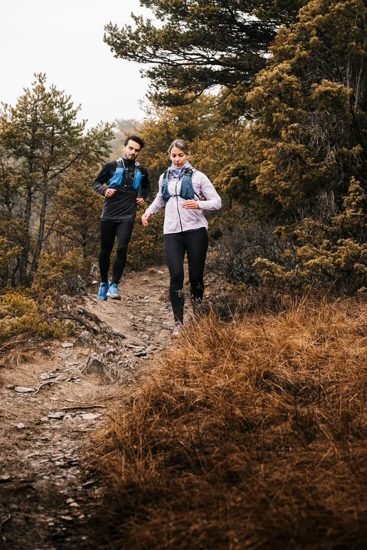 Men's Trail Running Long Leggings Emboss