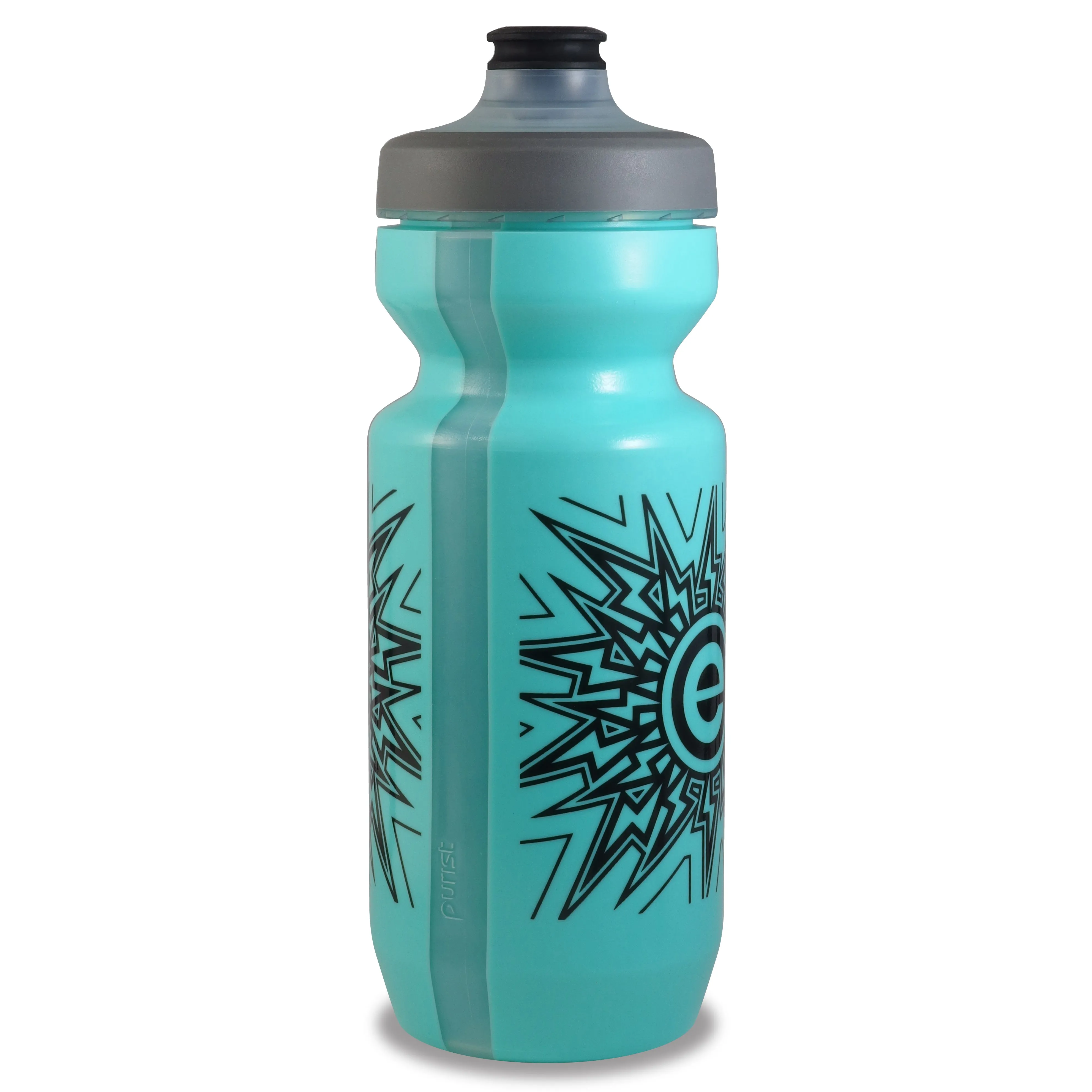 NGN Sport - Purist Water Bottle | Premium Bike Water Bottle with Watergate Cap - 22 oz | Turquoise (1-Pack)