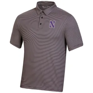 Northwestern Polo Men's Under Armour Dark Stripes