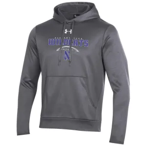 Northwestern Wildcats Men's Under Armour Football Laces Hoodie
