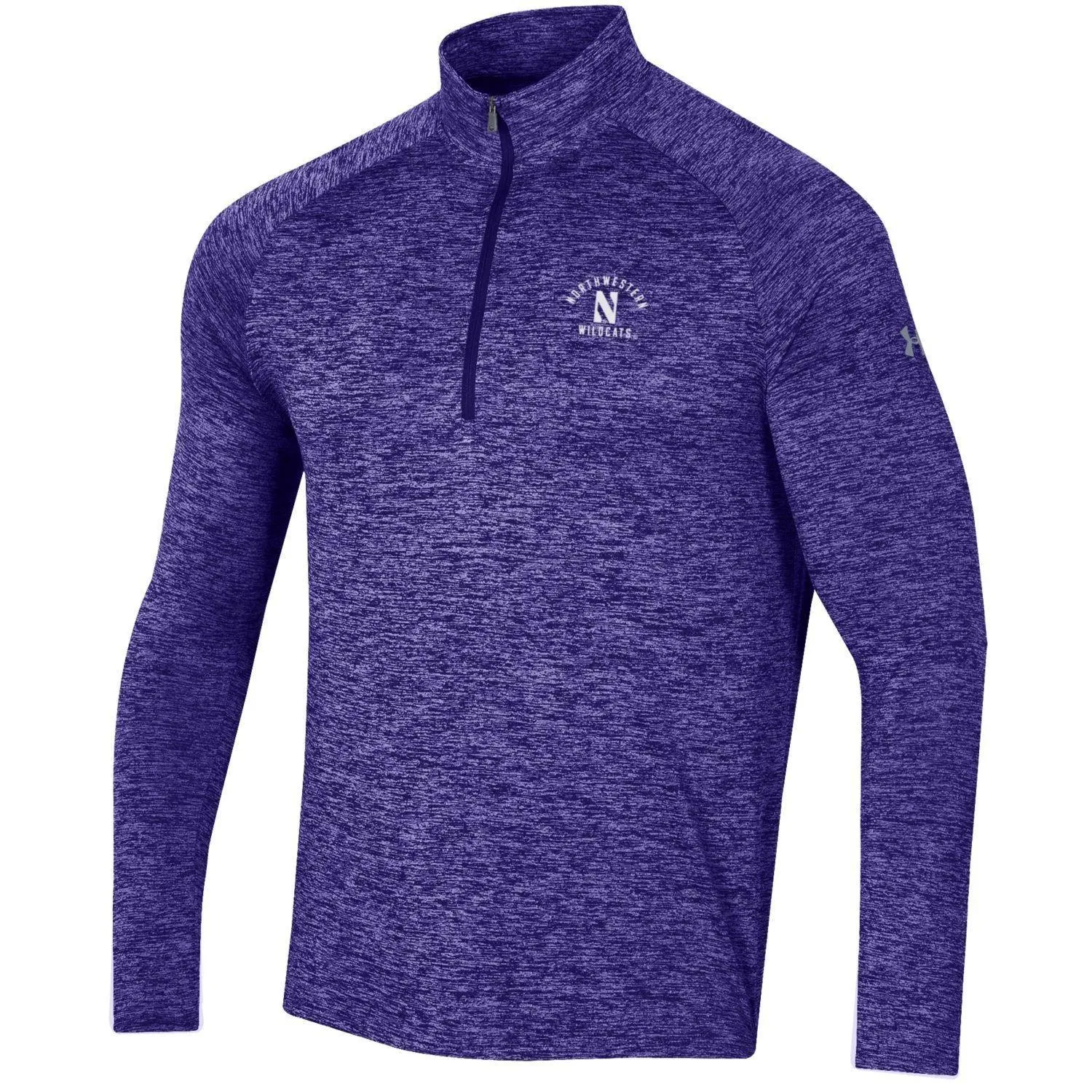 Northwestern Wildcats Men's Under Armour Tech Twist Purple Quarter-Zip