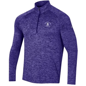 Northwestern Wildcats Men's Under Armour Tech Twist Purple Quarter-Zip