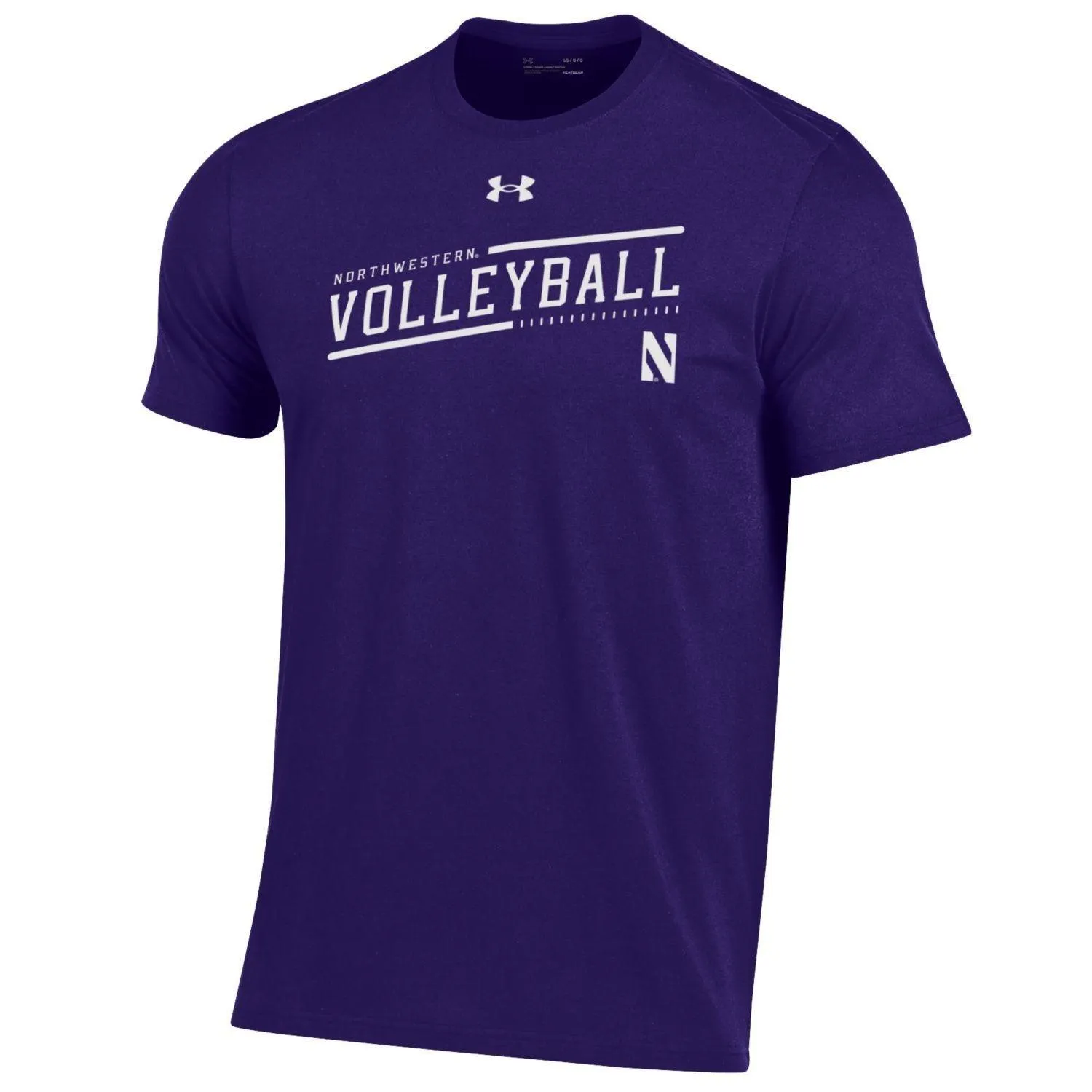 Northwestern Wildcats Under Armour Volleyball T-Shirt