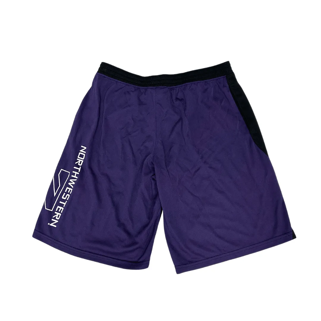 Northwestern Wildcats Youth Under Armour Split Color Shorts