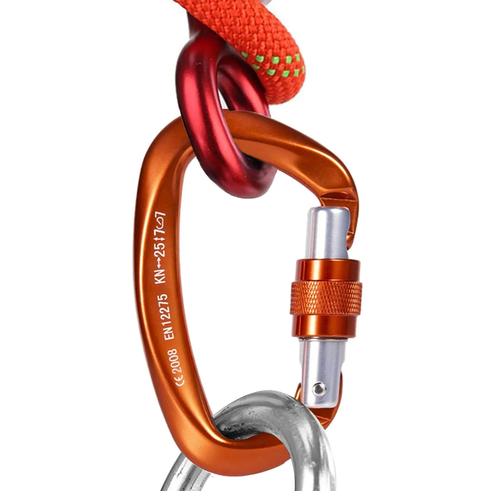 Rock Climbing Safety Harnes Carabiner Full Body Harness Belt for Mountaineering Rappelling Tree Climbing Equipment Accessories