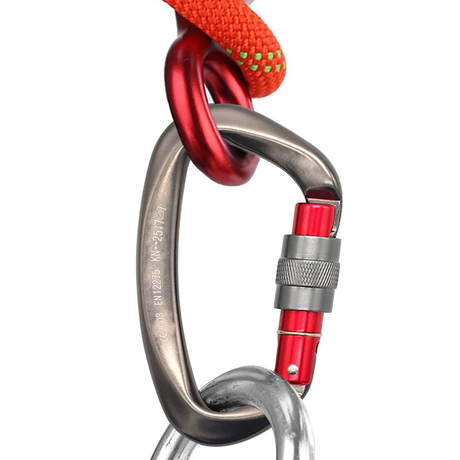 Rock Climbing Safety Harnes Carabiner Full Body Harness Belt for Mountaineering Rappelling Tree Climbing Equipment Accessories