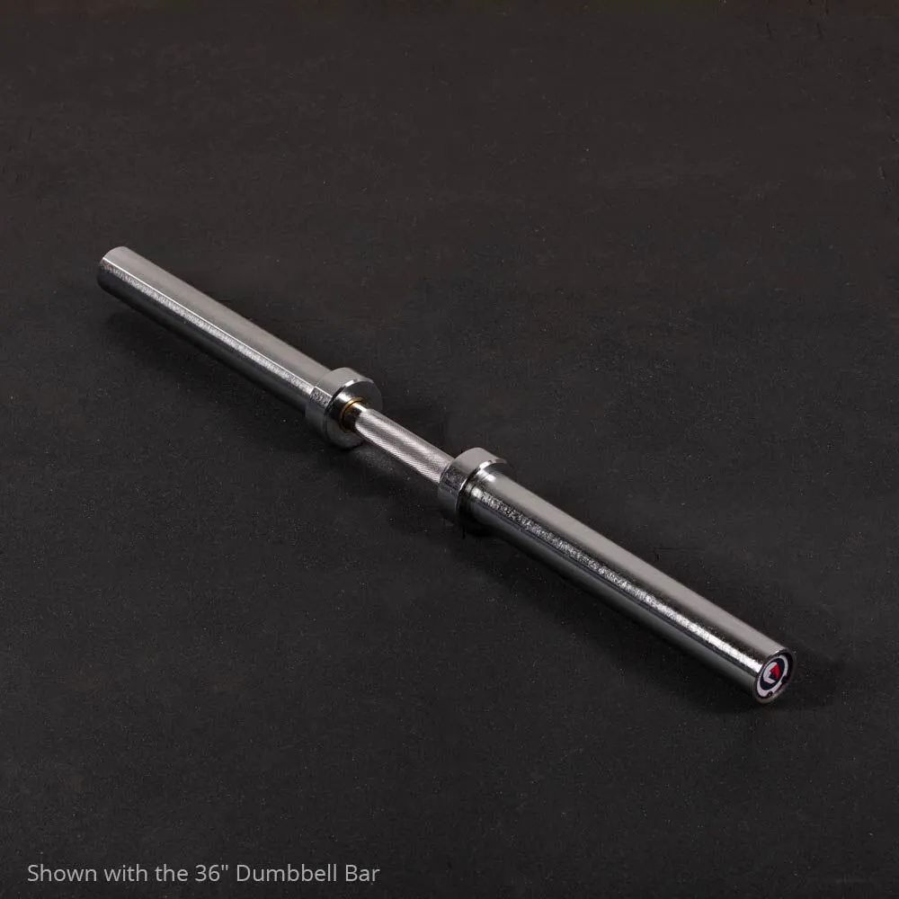 Scratch and Dent - Pair of Loadable 20" Olympic Dumbbell Handle - FINAL SALE