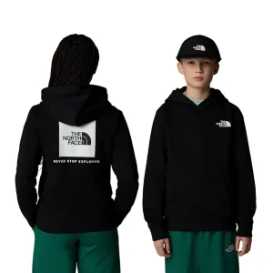 The North Face felpa con cappuccio da ragazzo Teen Redbox NF0A89H9JK nero
