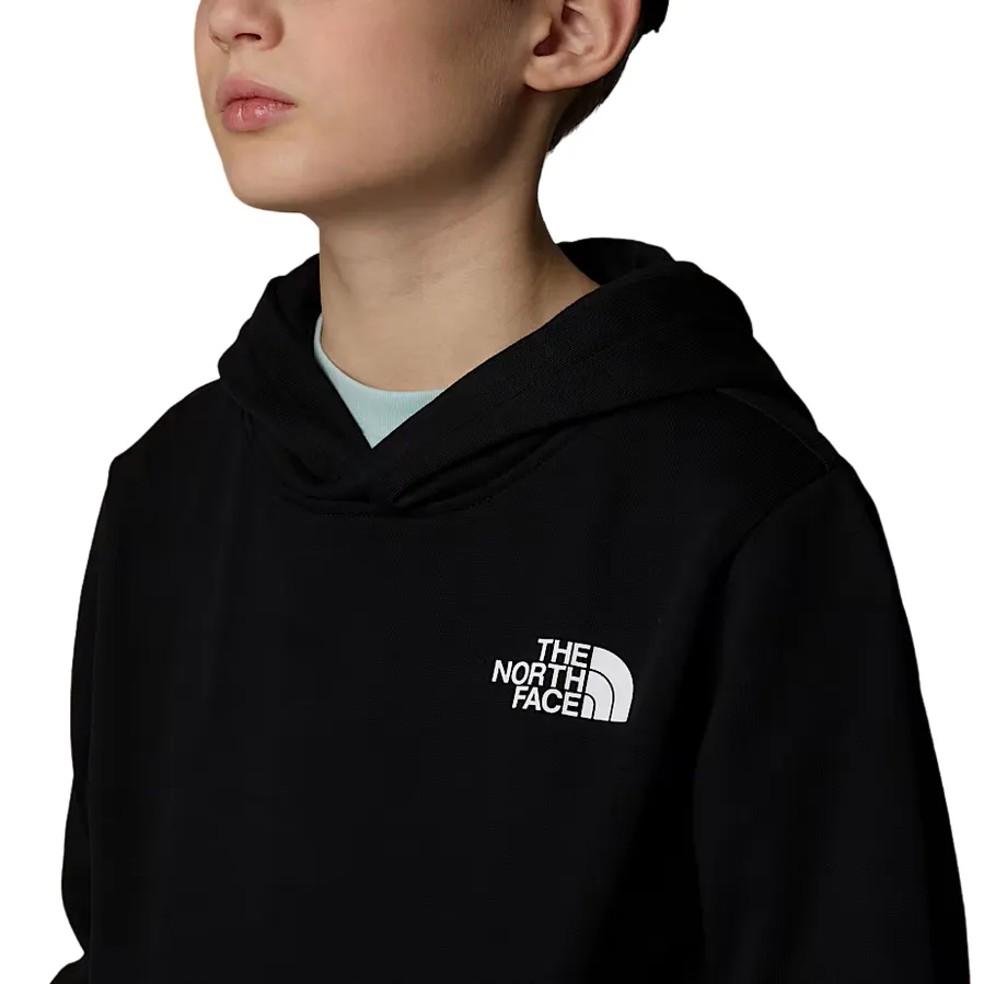 The North Face felpa con cappuccio da ragazzo Teen Redbox NF0A89H9JK nero
