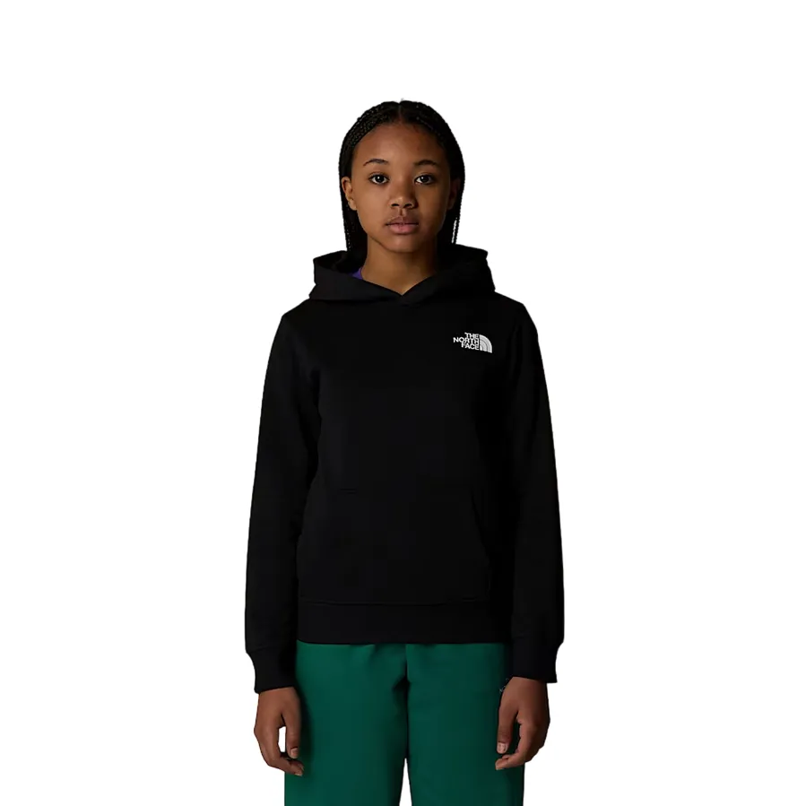 The North Face felpa con cappuccio da ragazzo Teen Redbox NF0A89H9JK nero