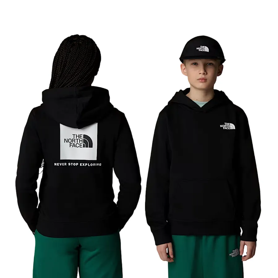 The North Face felpa con cappuccio da ragazzo Teen Redbox NF0A89H9JK nero