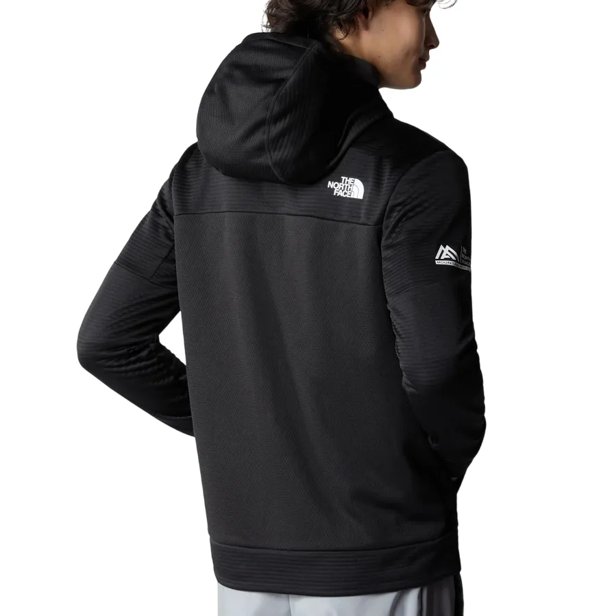 The North Face giacca con cappuccio da uomo Bolt Polartec NF0A87J5JK31 nero