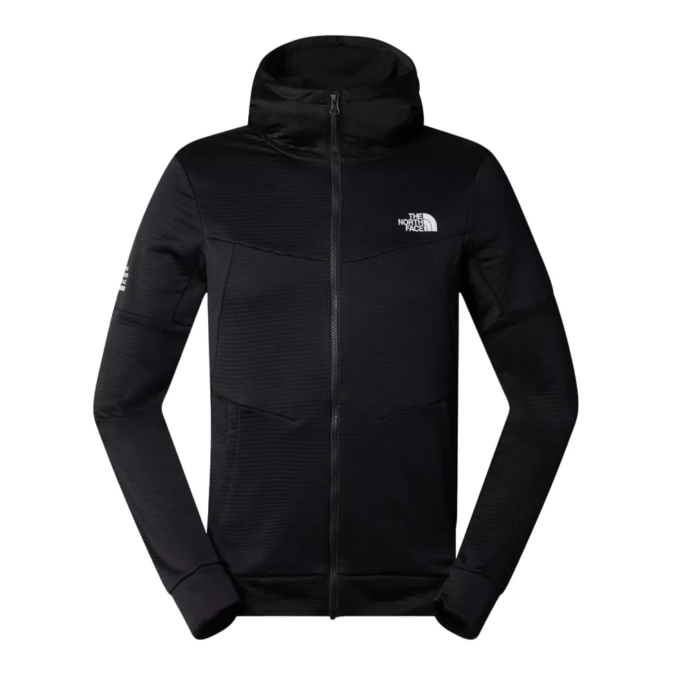 The North Face giacca con cappuccio da uomo Bolt Polartec NF0A87J5JK31 nero