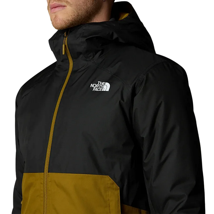 The North Face giubbotto imbottito da uomo Millerton NF0A3YFI5HO verde muschio-nero