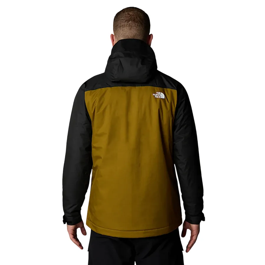 The North Face giubbotto imbottito da uomo Millerton NF0A3YFI5HO verde muschio-nero