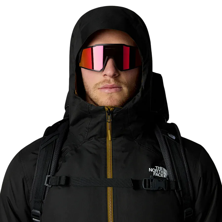 The North Face giubbotto imbottito da uomo Millerton NF0A3YFI5HO verde muschio-nero