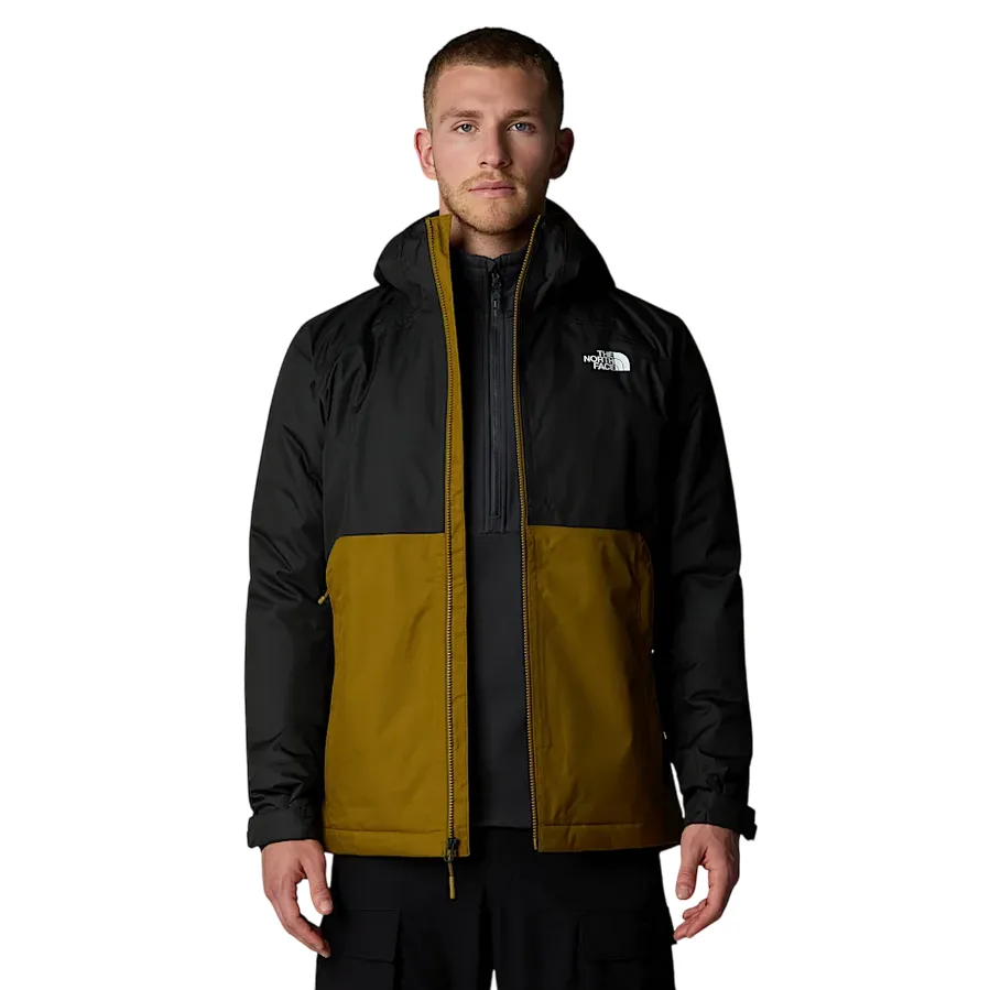 The North Face giubbotto imbottito da uomo Millerton NF0A3YFI5HO verde muschio-nero