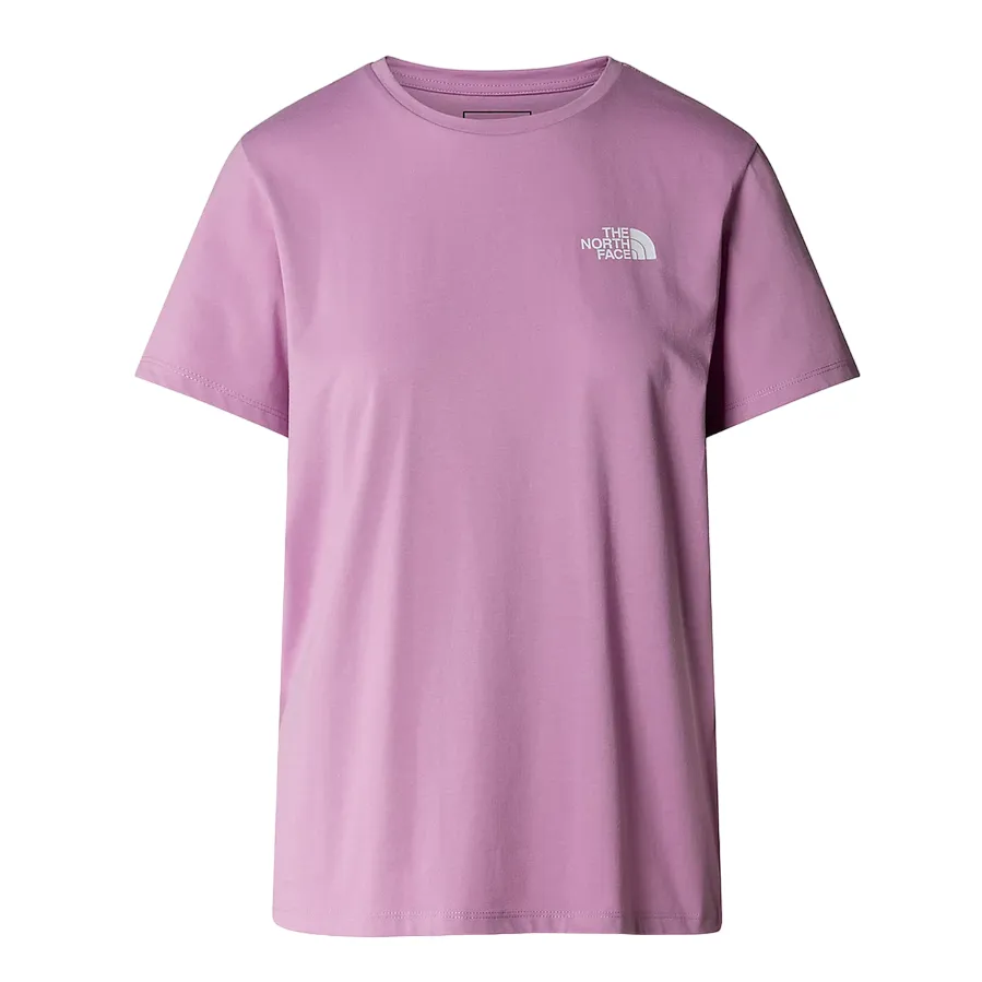 The north Face maglietta manica corta da donna Foundation Mountain NF0A882VPO2 viola