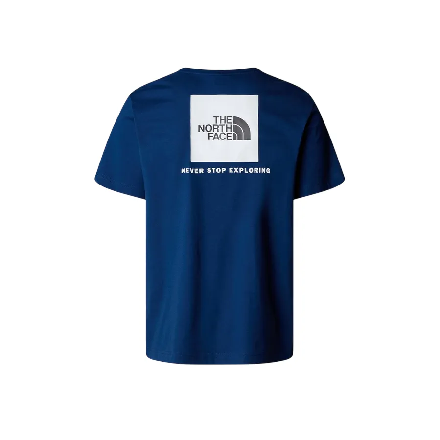 The North Face maglietta manica corta da uomo Box NSE NF0A87NPH4B estate blu-bianco
