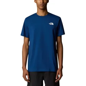 The North Face maglietta manica corta da uomo Box NSE NF0A87NPH4B estate blu-bianco