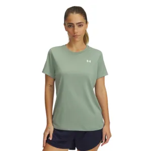 Under Armour Womens T-Shirt Tech SSC Solid Silica Green/White