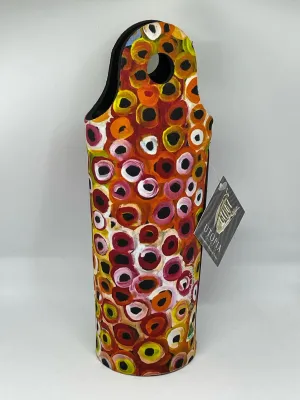 Water Bottle Cooler - Lena Pwerle - Orange